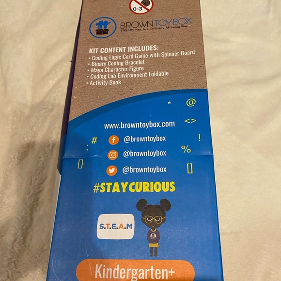 Brown Toy Box Maya Coding & App Development STEAM Kit Ages Kindergarten+ NWT - Picture 4 of 7